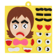 将图片加载到图库查看器,Children Learning Funny Set Kid DIY Toys Emotion Change Puzzle Toys Baby Creative Facial Expression Improve Hands-on Ability Toy