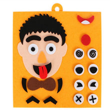 将图片加载到图库查看器,Children Learning Funny Set Kid DIY Toys Emotion Change Puzzle Toys Baby Creative Facial Expression Improve Hands-on Ability Toy