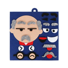 将图片加载到图库查看器,Children Learning Funny Set Kid DIY Toys Emotion Change Puzzle Toys Baby Creative Facial Expression Improve Hands-on Ability Toy