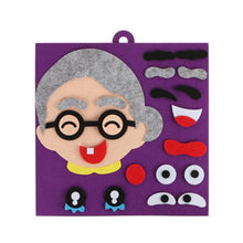 将图片加载到图库查看器,Children Learning Funny Set Kid DIY Toys Emotion Change Puzzle Toys Baby Creative Facial Expression Improve Hands-on Ability Toy