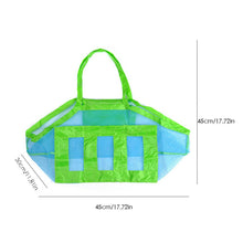 将图片加载到图库查看器,SLPF Kids Baby Sand Away Carry Beach Toys Pouch Tote Mesh Large Children Storage Toy Collection Sand Away Beach Mesh Tool N16