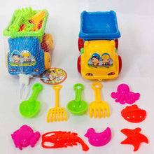 将图片加载到图库查看器，15cm 11 Pieces Set Small Beach Toys Summer Play Children Dredging Shovel Sand Mold Kid Baby Outdoor Games Play House Toy Car G38
